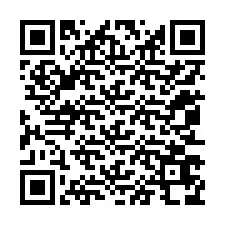 Código QR para número de teléfono +12053678390