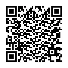 QR kód a telefonszámhoz +12053678574