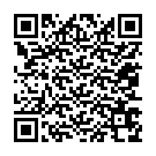 Código QR para número de teléfono +12053678593