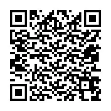 Código QR para número de telefone +12053678647