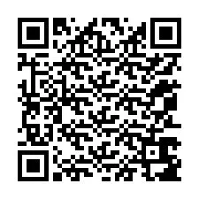 Código QR para número de teléfono +12053687870