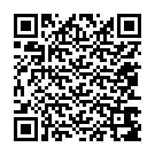 Código QR para número de telefone +12053687876