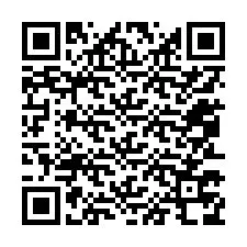 Código QR para número de teléfono +12053778173