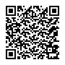 QR-koodi puhelinnumerolle +12053831561