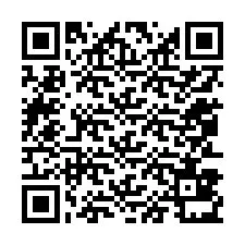 Código QR para número de teléfono +12053831576