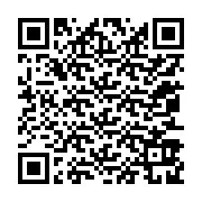 QR Code สำหรับหมายเลขโทรศัพท์ +12053929984