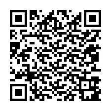 QR-code voor telefoonnummer +12053981012