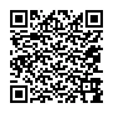 Código QR para número de telefone +12053984873