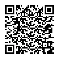 QR-koodi puhelinnumerolle +12053986807