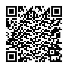 QR-koodi puhelinnumerolle +12054021655