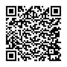 QR код за телефонен номер +12054021656