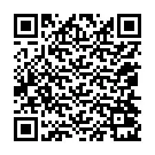 QR-Code für Telefonnummer +12054021658