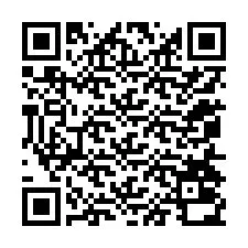 QR код за телефонен номер +12054030714