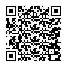 Kode QR untuk nomor Telepon +12054030716