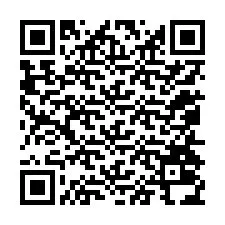 Kode QR untuk nomor Telepon +12054034768