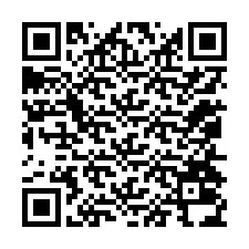 QR kód a telefonszámhoz +12054034769