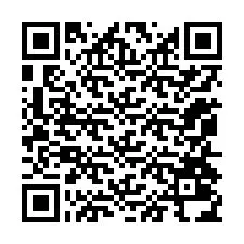 Código QR para número de teléfono +12054034775