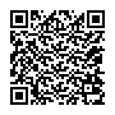 Código QR para número de teléfono +12054035519