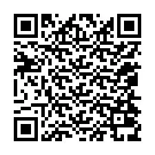 Kode QR untuk nomor Telepon +12054039168