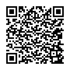 Código QR para número de telefone +12054143246