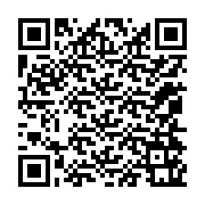 QR код за телефонен номер +12054161471