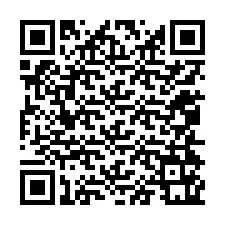 Código QR para número de telefone +12054161472