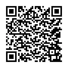 Código QR para número de telefone +12054163699