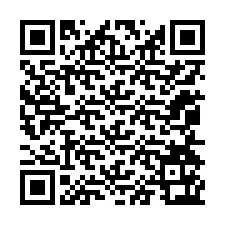 Código QR para número de telefone +12054163725