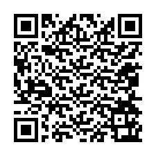 Kode QR untuk nomor Telepon +12054163726