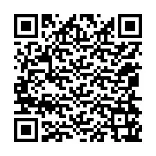 QR-код для номера телефона +12054167464