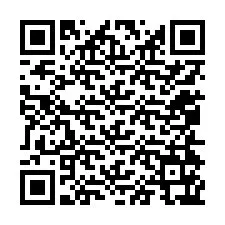 QR-code voor telefoonnummer +12054167466