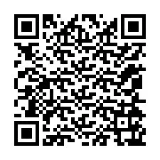 Código QR para número de telefone +12054167831