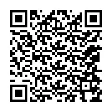 Código QR para número de teléfono +12054174179