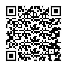 QR код за телефонен номер +12054174712