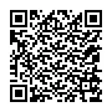 Código QR para número de teléfono +12054176841