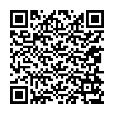 QR-code voor telefoonnummer +12054177452