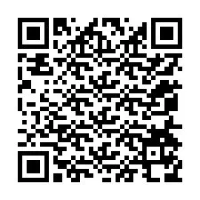 Kode QR untuk nomor Telepon +12054178704