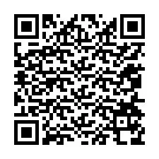 QR kód a telefonszámhoz +12054178712