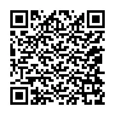 QR-code voor telefoonnummer +12054179478