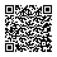 QR-code voor telefoonnummer +12054179480