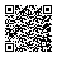 QR код за телефонен номер +12054179489