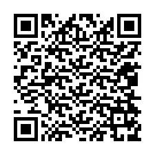 QR-код для номера телефона +12054179492