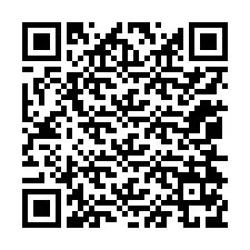 Kode QR untuk nomor Telepon +12054179495