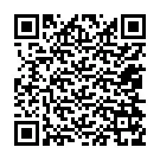 Código QR para número de teléfono +12054179497