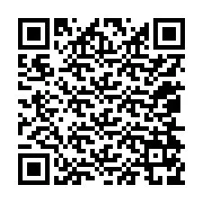 Codice QR per il numero di telefono +12054179498