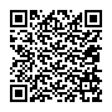 QR код за телефонен номер +12054179543