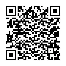 Código QR para número de teléfono +12054179549