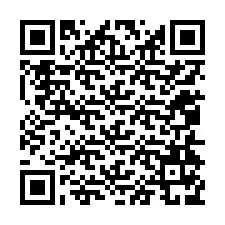 QR-koodi puhelinnumerolle +12054179552