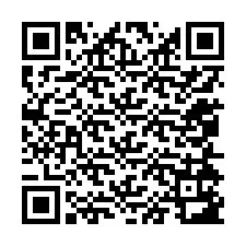 QR-code voor telefoonnummer +12054183836