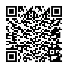 Codice QR per il numero di telefono +12054183837